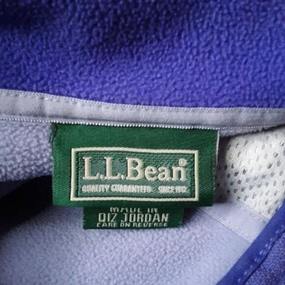 L.L Bean Women Light Purple Polyester Vest size M - Picture 5 of 11
